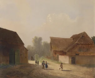 Kinder auf dem Heimweg von der Schule